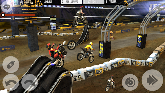 Clan Race: PVP Motocross races Screenshot