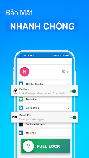 Android application Goza chat screenshort