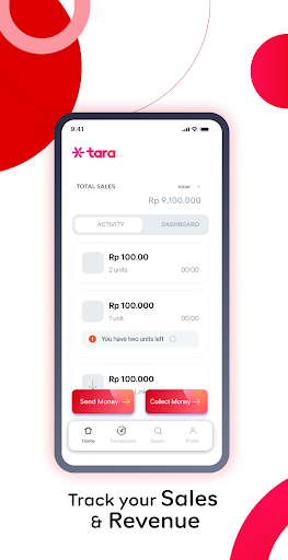 Android application Tara App screenshort
