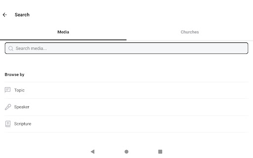 Screenshot of FamilyChurch.App