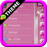 Pink Roses GO SMS Theme icon