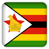 Selfie with Zimbabwe flag icon