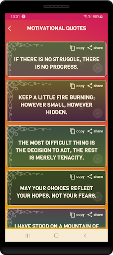 Latest Beautiful Quotes Screen 2