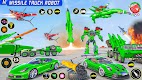 screenshot of Army Truck Robot Car Game 3d