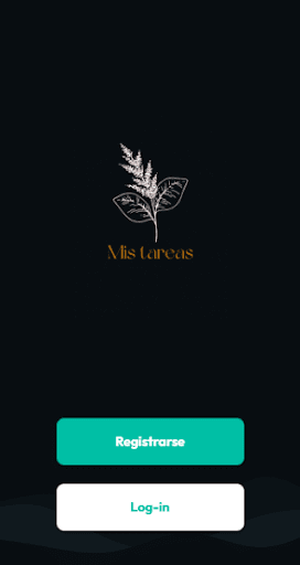 Android application Mis Tareas screenshort
