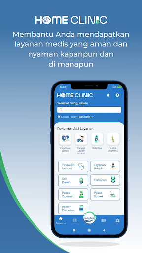 Home Clinic Screen 2