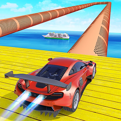 Android application Crazy Car Stunt Games 3D screenshort