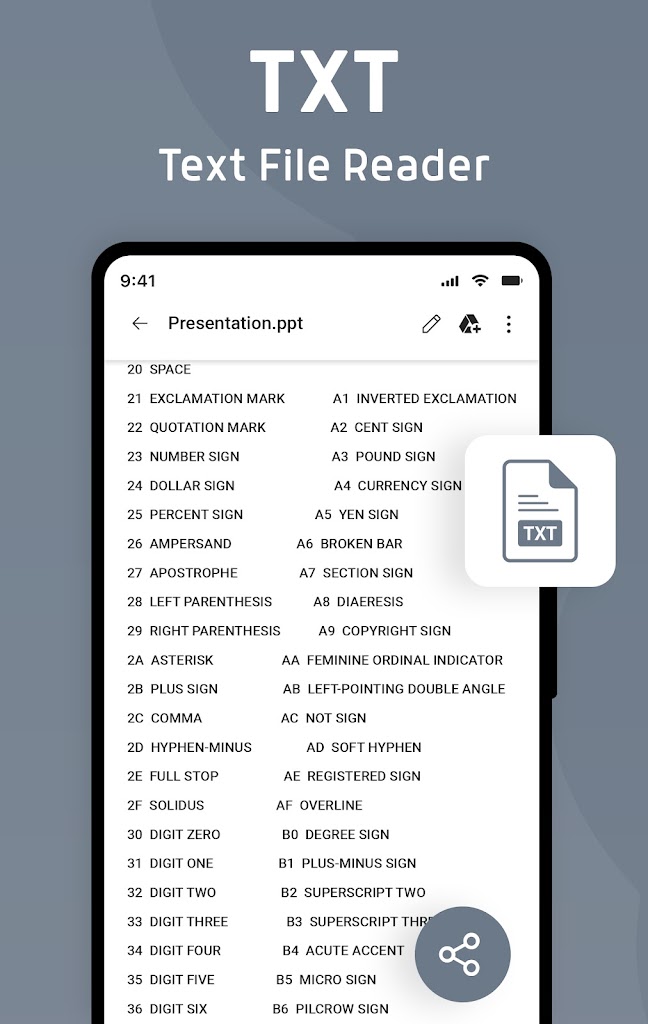 Document Reader PDF Word & XLS Screenshot 13