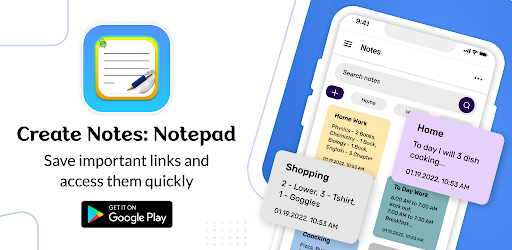 Create Notes Notepad Android App