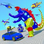 Cover Image of Baixar Godzilla Robot Transform Car 1.1 APK