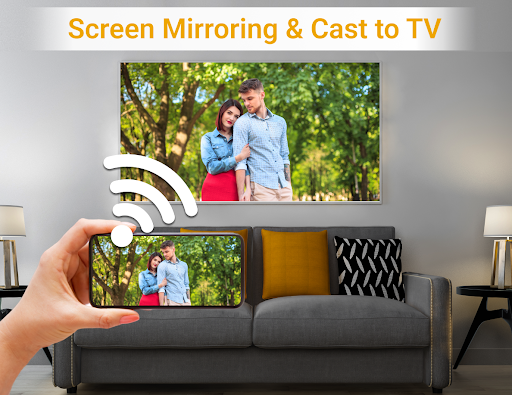 Android application Cast to Tv - Screen Mirroring screenshort