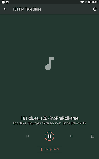 Blues Radio Full - Live Music Screen 3