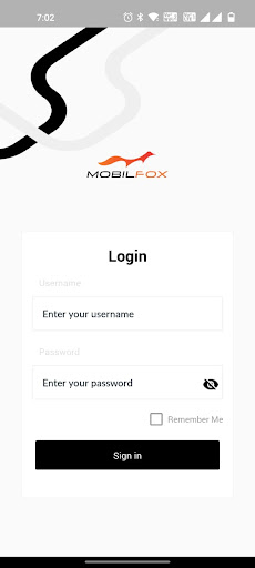 Android application MOBILFOX1.1 screenshort