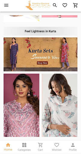 Vastra Queen - Shopping App Screenshot 2 - AppWisp.com