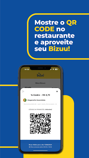 Bizuu: restaurant promotions Screen 2