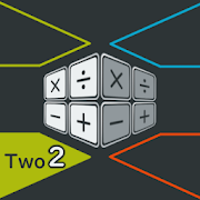 Two Calculator - Twin / 2 piece / 2 screen