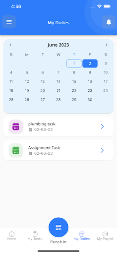 Teams&Tasks Screen 3