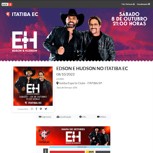 Guichê Live Screen 3