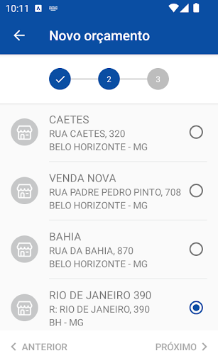 Android application Anagallis App screenshort