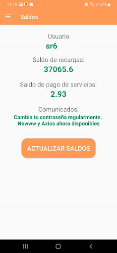 TuRecargaExpresspxm recargas Screen 2