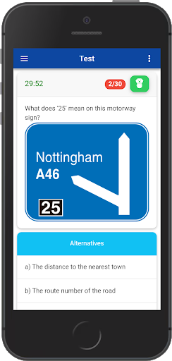 Motorcycle Theory Test 2023 Screen 3