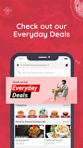 food-aholic Food Delivery Screen 2