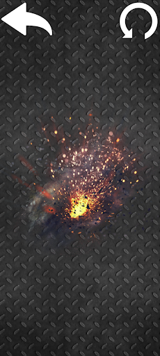 Simulator of explosion grenade
