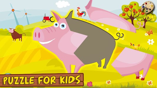 Farm Animals Puzzles Games 2+ Unknown