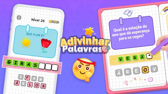 Adivinhar Palavras: Word Games Screenshot