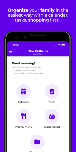Android application Sweet Family screenshort