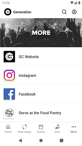 Screenshot of Generation Church - AZ