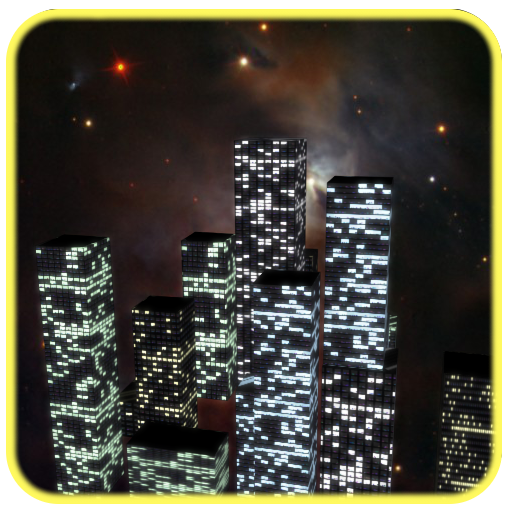 3D Night City Clock 1.7.4 Icon