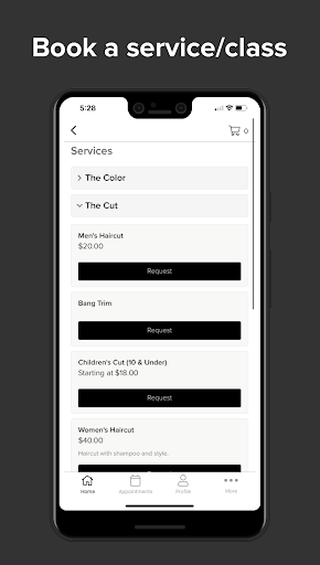 The Color Bar Hair Salon Screen 2