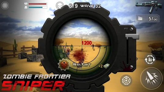 Zombie Frontier : Sniper-丧尸前线：