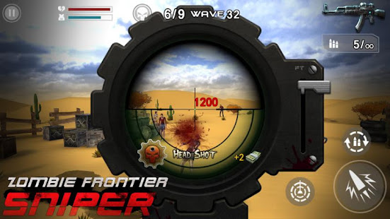 Zombie Frontier : Sniper for pc screenshots 1