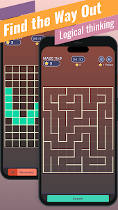 Maze Solver for Brain Training