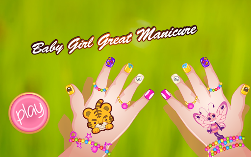 Android application Baby Girl Great Manicure screenshort