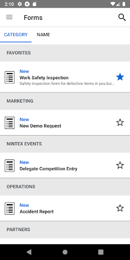 Nintex Mobile 9.6.0 screenshots 3