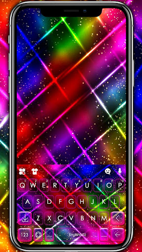 Android application Color Neon Flash Keyboard Them screenshort