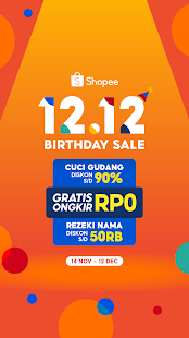 Shopee 12.12 Birthday Sale Screenshot