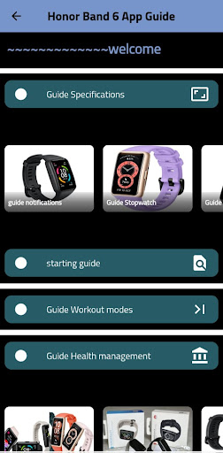 Honor Band 6 App|Guide Screen 2