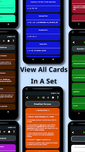 Violet Eye - Flashcards Screen 2