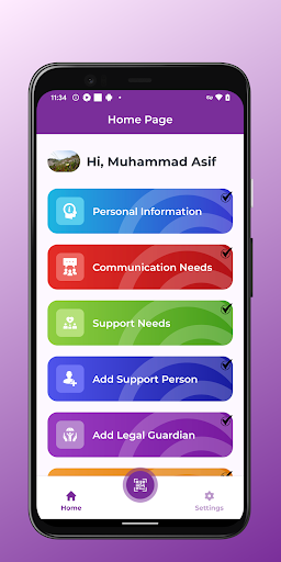 ASAN Pocket App Screen 3