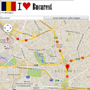 Bucharest map