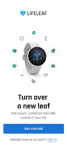 Android application LIFELEAF screenshort