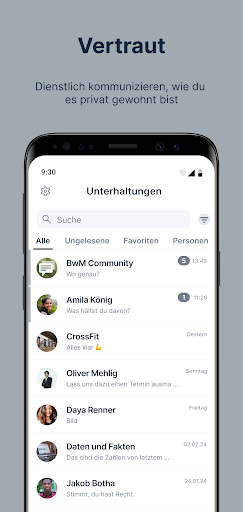 BwMessenger Screen 3