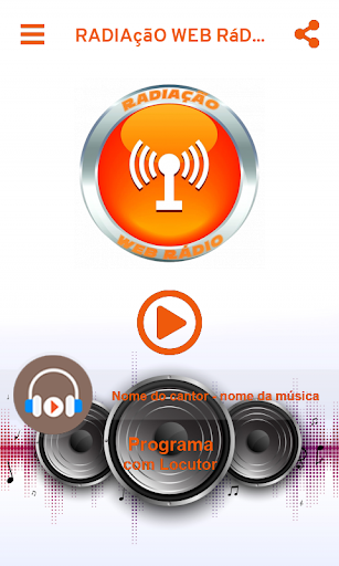 Radiação Web Rádio Screen 2