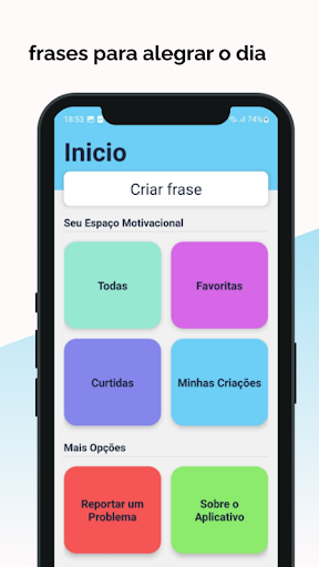 Android application Frases Bonitas 2024 screenshort