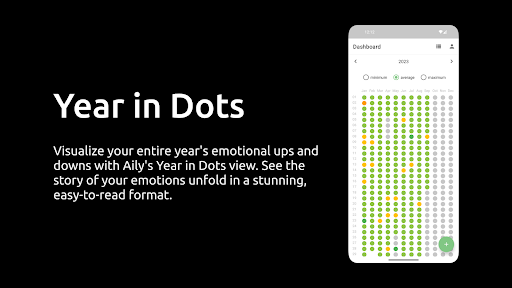 Android application Aily - Journal & Mood Tracker screenshort