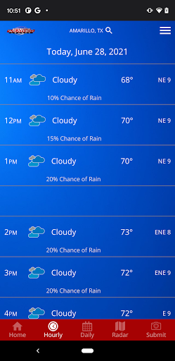 KAMR Local4 Weather Screen 3